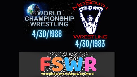 NWA WCW 4/30/88 & Mid-South Wrestling 4/30/83 Recap/Review/Results