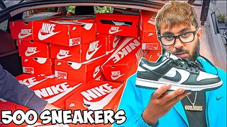 We Bought 500 Real Sneakers