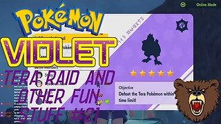 New Tera Raid Events: Pokemon Violet Fun Stuff #21