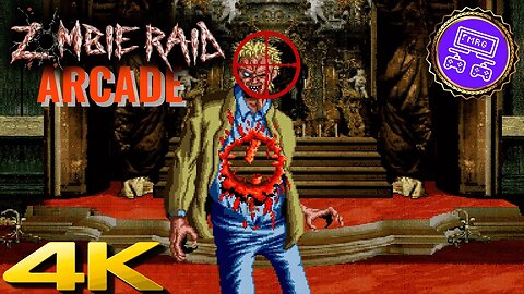 ⭐ ZOMBIE RAID | 4K/60ᶠᵖˢ | ARCADE #walkthrough #shooter #longplay