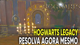 Hogwarts Legacy - Como resolver abrir o enigma da Porta Matemática