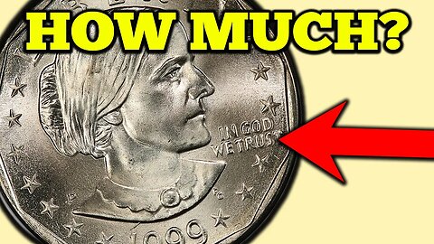1999 Susan B Anthony Dollar Coins Worth A Lot of Money!