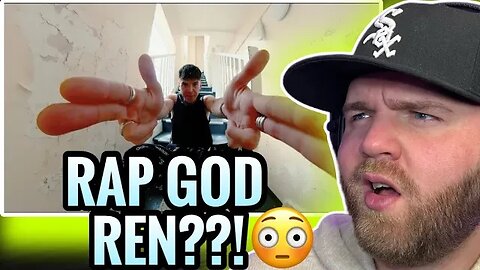 REN THE RAP GOD?! | Ren- Losing It (FISHER rap retake) Reaction