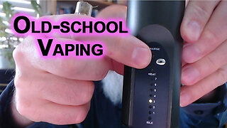 Old-school Vaping, Arizer Solo I [ASMR]