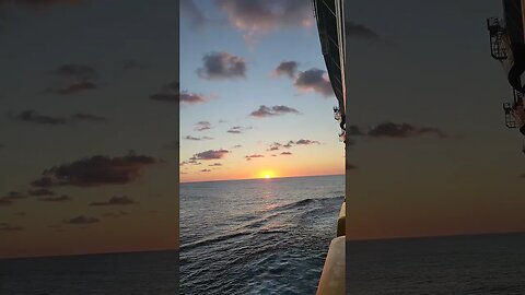 Sunrise From Wonder of The Seas! - Part 10