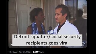 Detroit Squatter goes viral says its hers, even stealing electricity