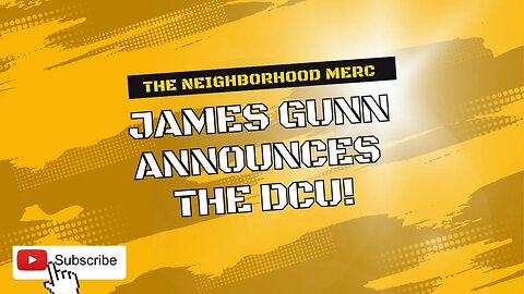 James Gunn Announces The DCU!