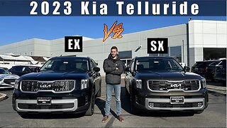 2023 Kia Telluride comparison EX vs SX. FIVE major differences!