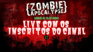 ☢️ZUMBI APOCALIPSE (Live com os inscritos do canal)