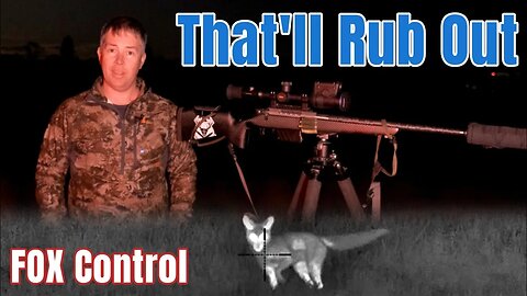 Fox Control Pest Shooting || Pulsar Thermion 2 & Merger LRF XP50 ||Thermal Hunting in Australia