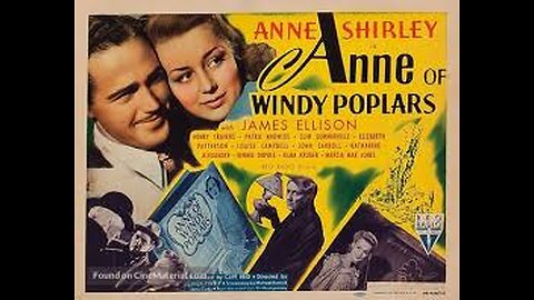 "Anne of Windy Poplars" (1940) Anne Shirley