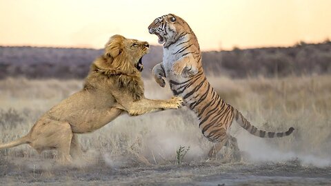 LION VS TIGER - Who is the real king? | WILD Addiction #1 Weight Loss Offer In History!