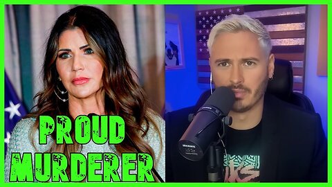 Kristi Noem BRAGGED About Murdering Young Puppy | The Kyle Kulinski Show
