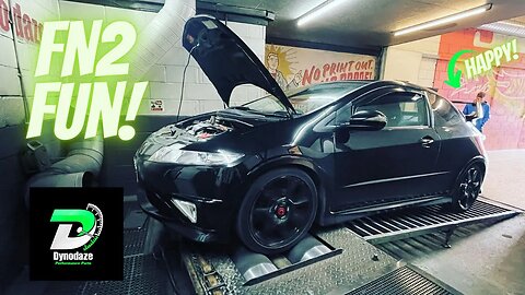 Sizzling Honda CIvic FN2 TypeR gets the Dynodaze Sauce