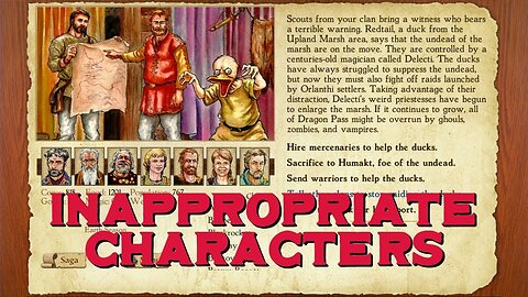 Inappropriate Characters Classic - Oct 14, 2018 - Beamer Streamers