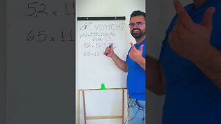 Multiplicação 1 11 111 1111... 🐸💪🤝👍 Conhecia essa? 👍🤝💪🐸