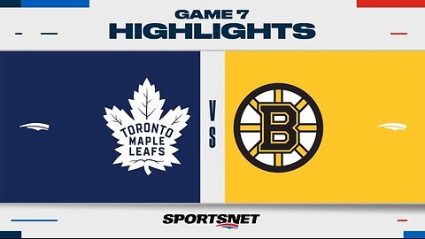 NHL Game 7 Highlights _ Maple Leafs vs. Bruins - May 4, 2024