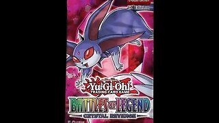 Opening a box of Yugioh TCG: Battle of Legends Crystal Revenge