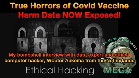 True Horrors of Covid Vaccine Harm Data NOW Exposed! -- My bombshell interview with data expert and ethical computer hacker, Wouter Aukema from the Netherlands