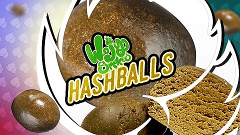 Rolling up Bubble Hash Balls