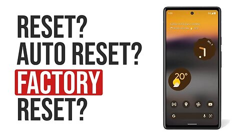 How To Do a Factory Reset On Google Pixel 6a