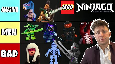 I Ranked Every Ninjago Villain Army | Ninjago Tier List