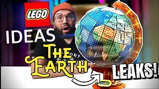 LEGO Ideas 2022 Earth Globe LEAKS! 21332 More LEGO 2022 Leaks to come?
