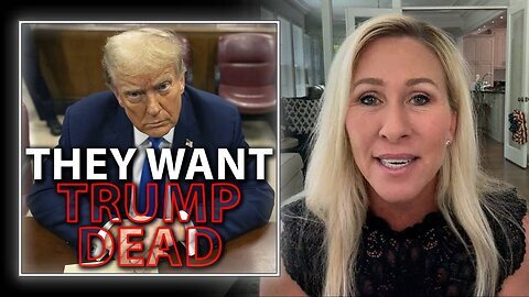 Alex Jones Marjorie Taylor Greene Says Democrats Want To Kill Trump info Wars show