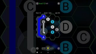 flow free Hexes: easy level 12