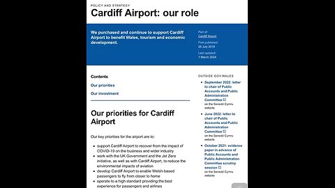 Cardiff airport mass fraud and money wastage of multi millions of pounds