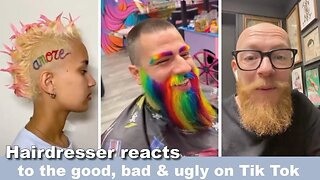 This Hairdresser's Reactions to Tik Tok Hair Fails Will Make Your Day