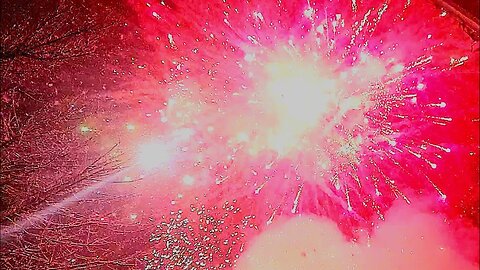 Snowstorm Fireworks Show! Happy New Year 2023!!!
