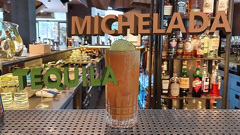 How to make TEQUILA-MICHELADA cocktail