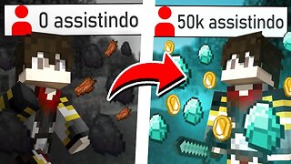 Em busca da live infinita, a cada 2 reais + 5 minutos. A cada membro 5 minutos