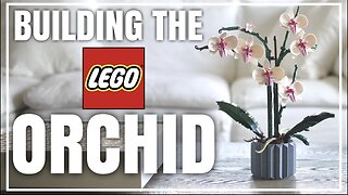 LEGO Orchid | Botanical Collection 10311 | Snap Build Relaxing ASMR