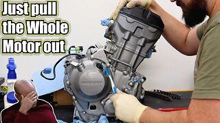 How to Clean a Motorcycle the Hard Way - CRF300L