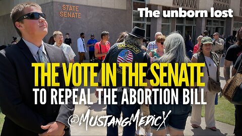 Abortion Bill Arizona State Senate 2 Republicans voted with the Democrats. The unborn lost today.