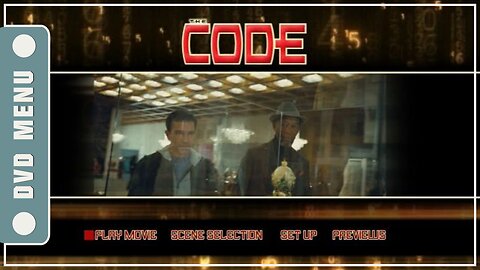 The Code - DVD Menu