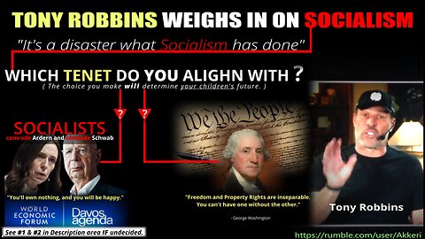 Tony Robbins Weighs In On Socialism