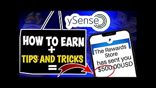 YSENSE: Easy Way To Earn Money Online With YSENSE TUTORIAL (For Beginners)