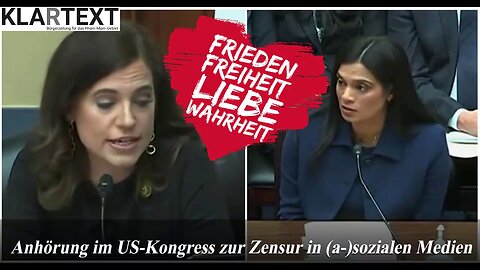 ANHÖRUNG IM US-KONGRESS MIT DEN (A-)SOZIALEN MEDIEN (Re-Upload)