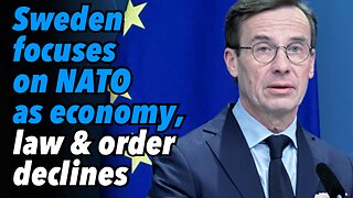 Sweden focuses on NATO as economy, law and order declines