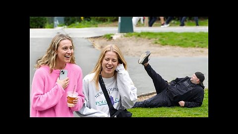 WELCOME TO THE BBQ! Funny WET Fart Prank in New York!