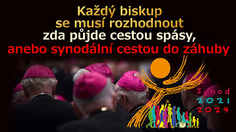 BKP: Každý biskup se musí rozhodnout, zda půjde cestou spásy, anebo synodální cestou do záhuby
