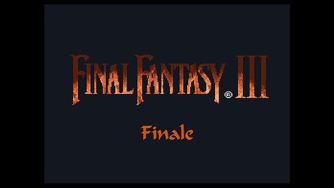 Final Fantasy 6 finale (SNES)