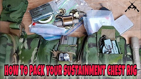 How to Pack your Sustainment Chest Rig #shtf #chestrig #multicamtropic #minuteman