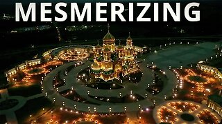 BREATHTAKING: Watch Night Footage Of Russia's Massive Orthodox Church Built For Russian Armed Forces