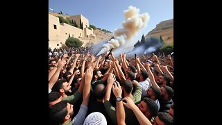 Watch... Cheers of joy rise after an Israeli march was shot down in southern Lebanon