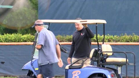 Miami Hurricanes visit Palm Beach County