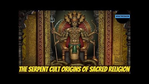 The Serpent Cult Origins of Sacred Religion - Newly Discovered Information You Must Hear